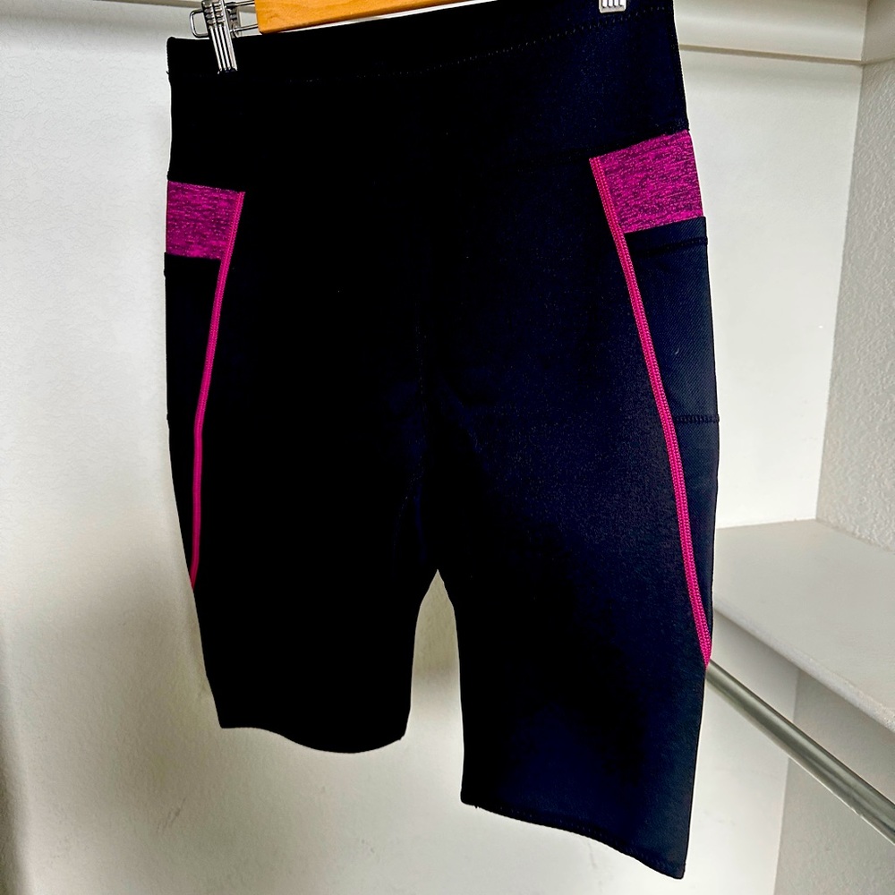 Neoprene workout shorts
